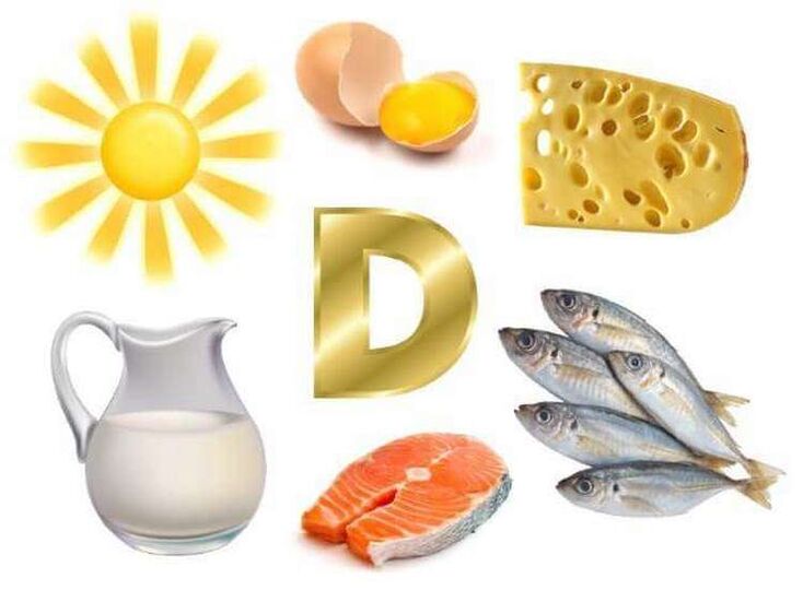 vitamin D v produktech pro potenci