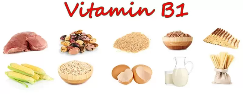 vitamín B1 v produktech pro potenci